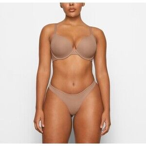 Skims Bra Womens 36DDDD Sienna Fits Everybody Push-Up Demi Bra